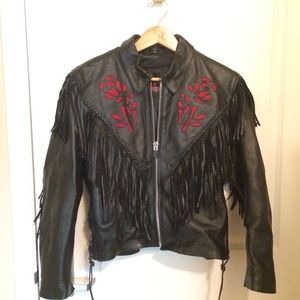 Motorcycle leather jacket
